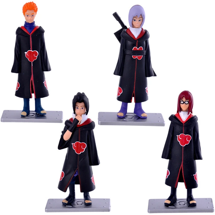 ホット4ピース セットアニメナルト暁サスケうずまき長門痛みアクションフィギュア Figure Monster Figure Glassaction Figure Sexy Aliexpress