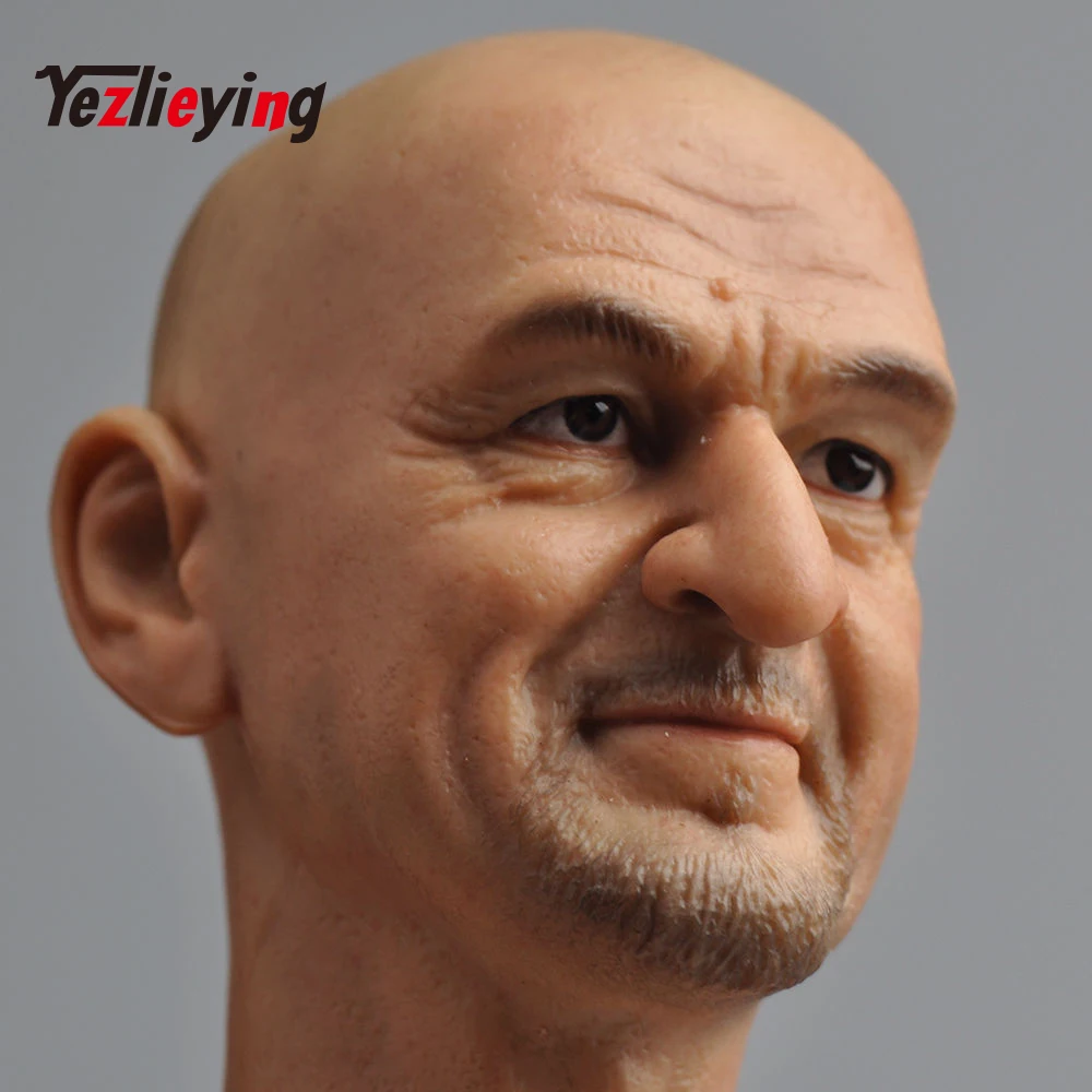 Delicate Men's Head Sculpture Model Toy 1/6 Scale Accessories Ben