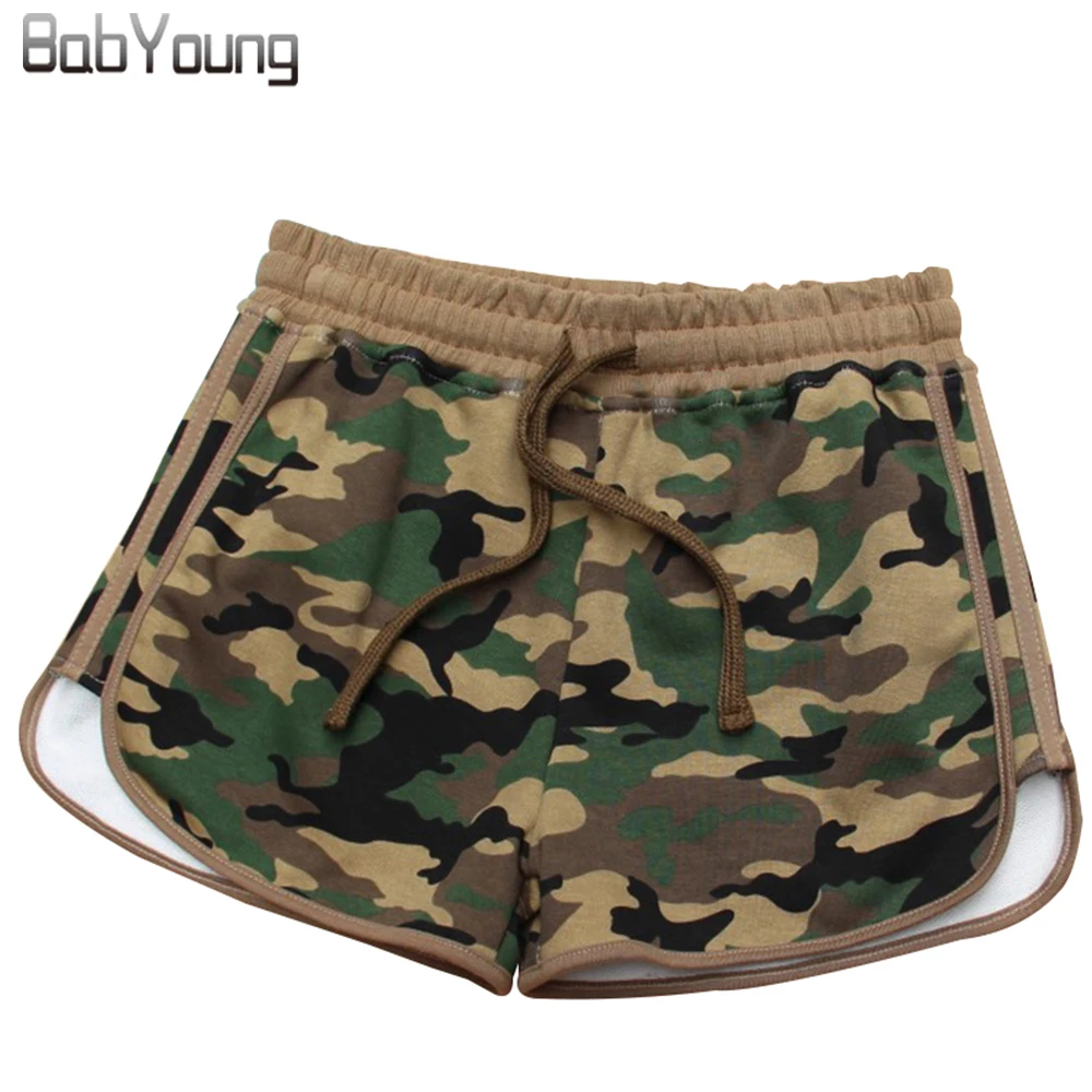 Buy BabYoung 2017 Leisure Shorts Women Military