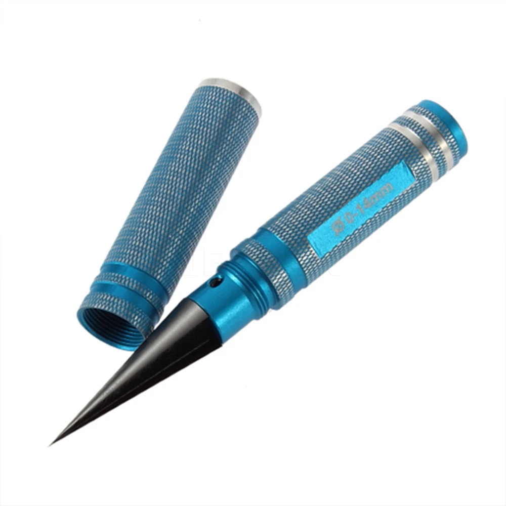 High Quality Professional 0-14mm Reaming Knife Drill Tool Stainless Steel Edge Reamer Black/Blue 2
