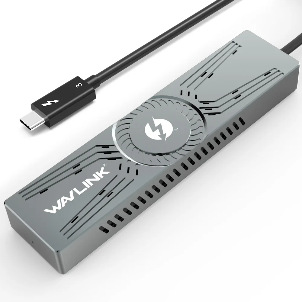 Wavlink Thunderbolt 3 адаптер NVME SSD корпус портативный PCIe NVME SSD жесткий диск внешний жесткий диск Быстрая передача данных