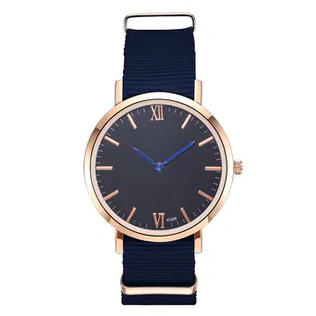 

Fashion Business Watches Men Women Brand Luxury Nylon Quartz Wrist Watch Relogio Masculino Classic Saat Reloj Hombre Gift