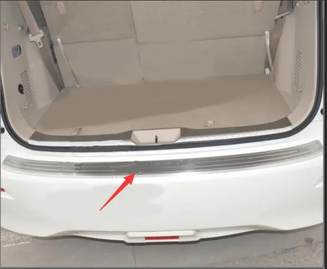 

FOR Nissan 15-17 GHEST stainless steel trunk protective plate modification