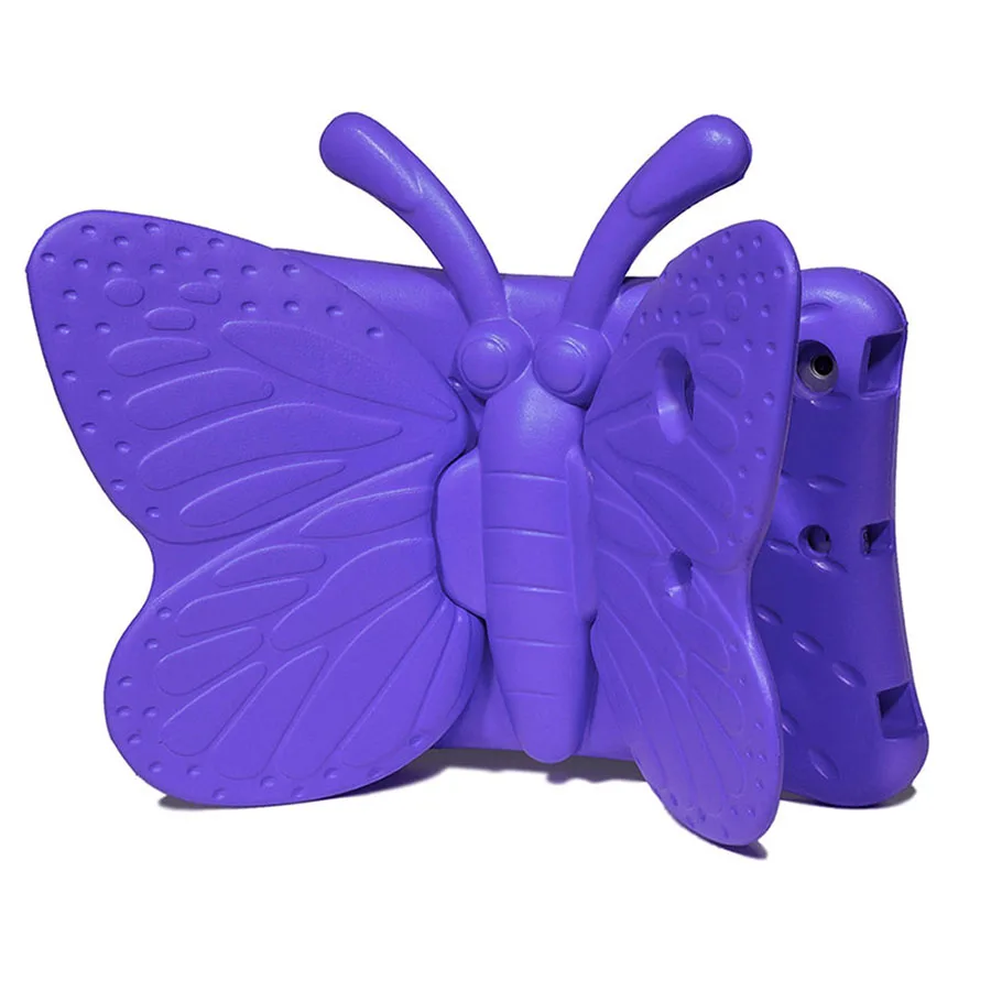 Kids Shockproof Case for iPad Mini 1 2 3 4 Cartoon Butterfly Childen Safe EVA Tablet Protecitve Case Stand Cover +Pen (24)