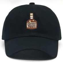 New Fashion henny baseball cap Henny Sippin wine bottle Dad Hat Vintage Rare Embroidered casual caps golf hat unisex wholesale 24 vac relay for henny penny hen60818