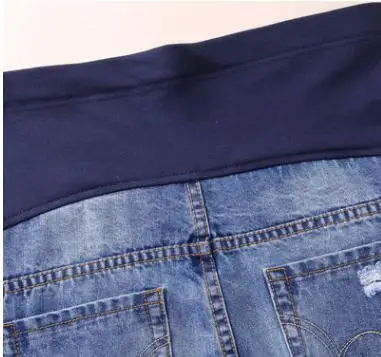 Loose Denim Pregnant Pants 2018 Spring Autumn New Maternity Clothes Casual Hole Pencil Trousers for Pregnant Women SH-S239