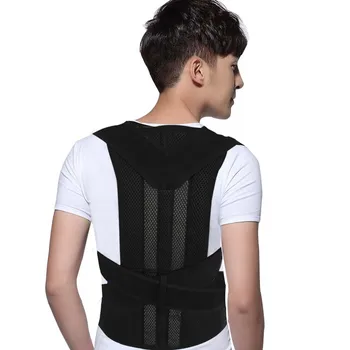 

S M L XL XXL Men And Women Posture Corrector Convenient Magnetic Back Belt Posture Back Shoulder Corrector Support Brace postura