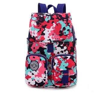 Женские нейлоновые рюкзаки для подростков, школьная сумка на плечо, женские школьные сумки для отдыха, водонепроницаемая нейлоновая тканевая сумка для книг, Mochila Escolar - Цвет: Dreamy camouflage