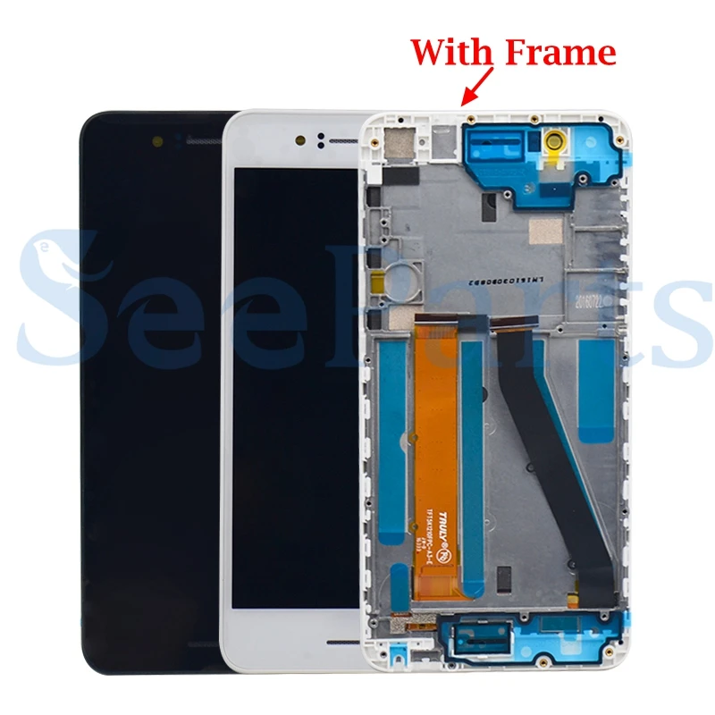 For HTC Desire 728 LCD 728G Display Touch Screen Digitizer Assembly With Frame Replacement Parts For 5.5 HTC 728 LCD 1