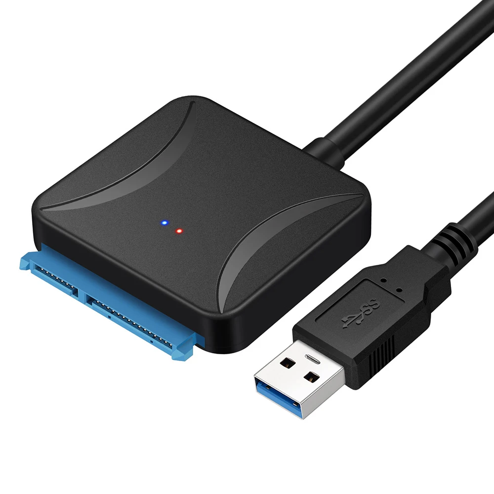Новый SATA USB3.0 Кабельный адаптер-Переходник USB 3 0 кабель для 2 5 дюйма дюймовый HDD SSD