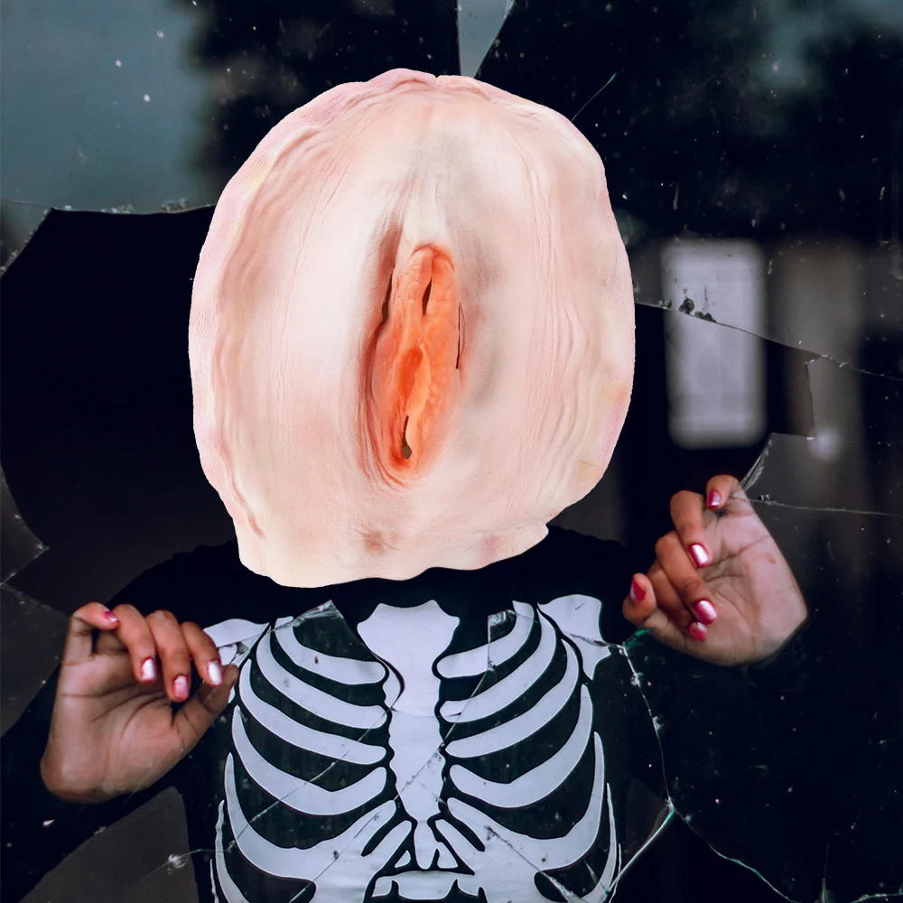 

Horror Halloween Mask Masquerade Cosplay Props Funny Mask Halloween Party Decoration Scary Latex Full Face Mask