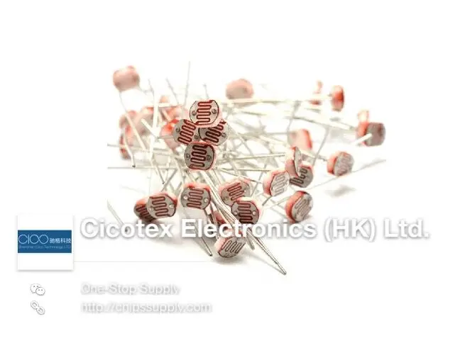 Фоторезистор 20 шт./лот фоторезистор 5 мм GL5528 LDR CDS5528 | Лампы и освещение