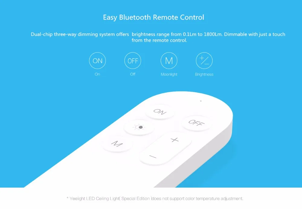 Xiao mi Yee светильник, умный потолочный светильник, пульт дистанционного управления mi APP, Wi-Fi, Bluetooth, умный светодиодный, цветной, IP60, пылезащитный