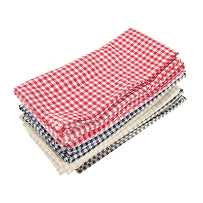 30x40 см набор из 12 платки из ткани хлопок лен обеденный стол салфетки тканевые салфетки 5 цветов - Цвет: CJ003-3040Mixed12
