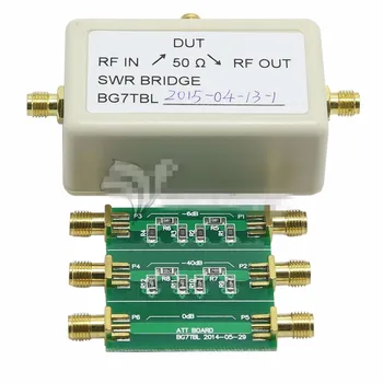 

6dB 40dB Attenuator & SWR Electronic Bridge 1M-500M Standing Wave Bridge