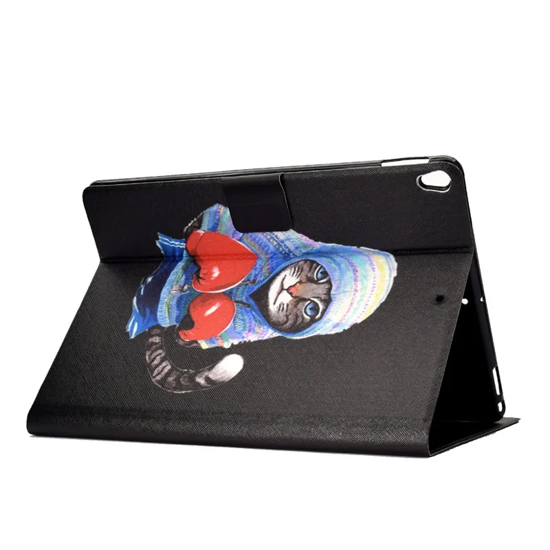 Wekays Cover For Coque Apple IPad Pro 10.5 inch Cartoon Cat Leather Stand Fundas Case For IPad Pro 10.5 2017 Tablet Cover Cases Wekays Cover For Coque Apple IPad Pro 10.5 inch Cartoon Cat Leather Stand Fundas Case For IPad Pro 10.5 2017 Tablet Cover Cases