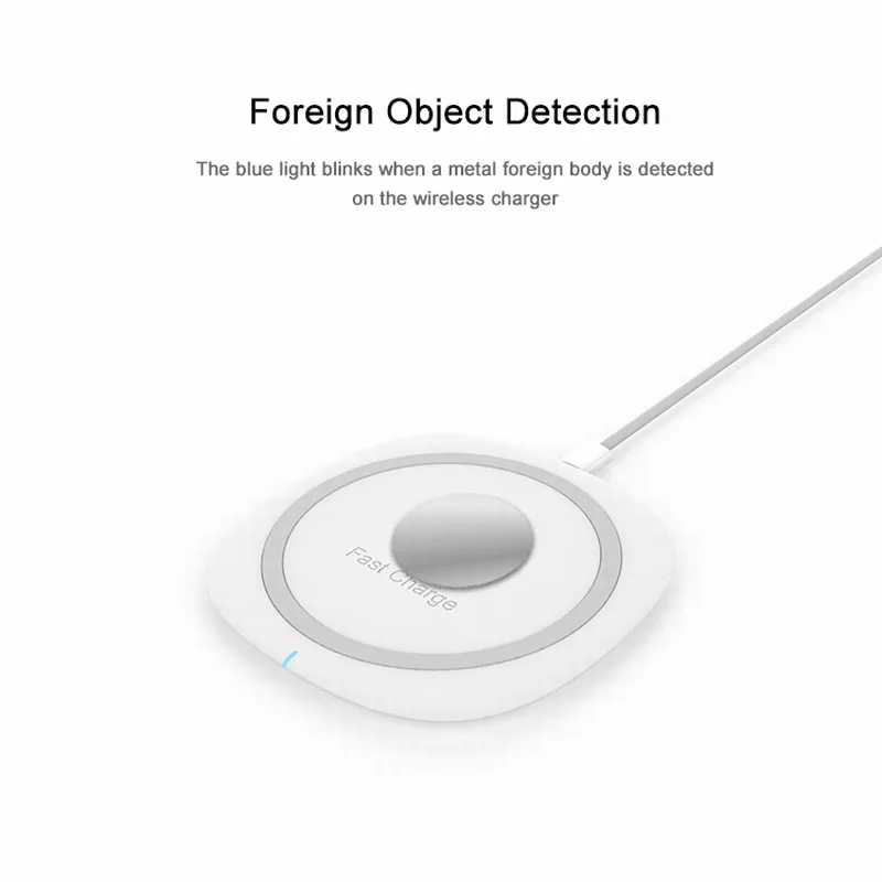 Portefeuille For iPhone Qi Wireless Charger Pad for Apple iPhone X 8 Plus 7 6 S 6S 10 5 5S SE 5C Cordless Charging Receiver Set (4)