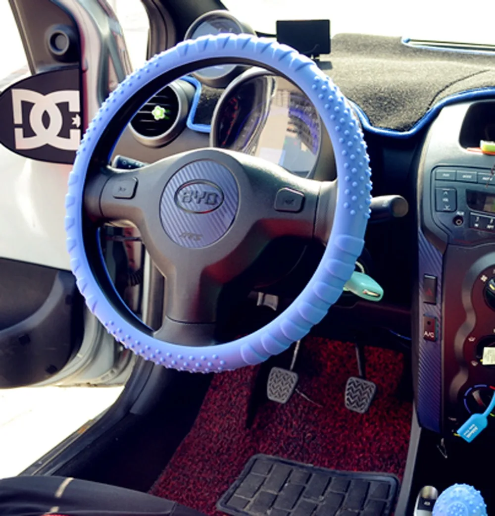 SILLICON AUTO STEERING WHEEL COVER