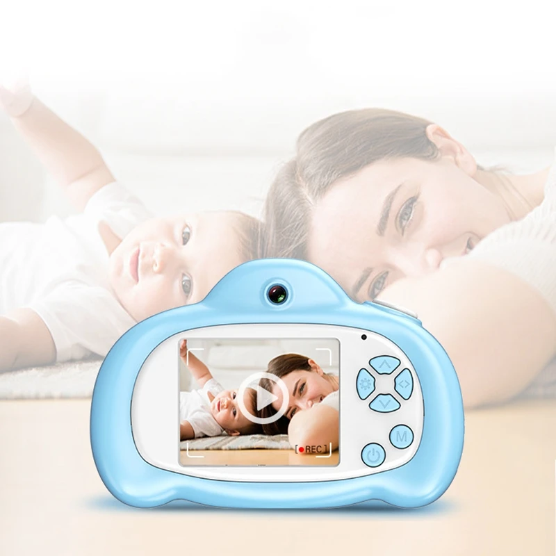 2 Inch Hd Screen Children Digital Camera 1080P Mini Dual Lens Kids Camera 16Mp Slr Video Camera Best Gifts For Kids Children