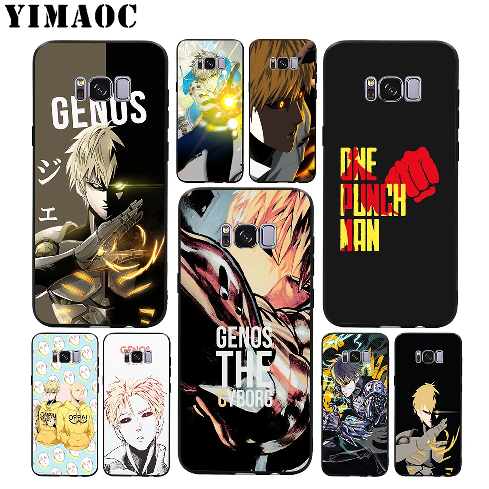 Мягкий чехол YIMAOC Genos One Puch Man для Samsung Galaxy S10 S10e S9 S8 A6 Plus S7 S6 Edge A7 A5 A3 J6 Note 9 8 |
