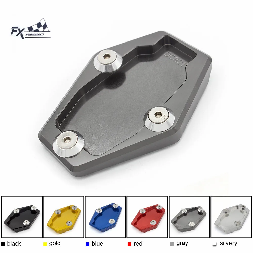  Motorcycle Kickstand Plate Sidestand Foot Enlarger Extension PadFor Ducati Monster 795 796 821 1200
