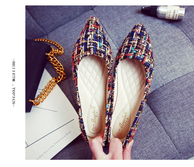 Fashion Ladies Shoes Woman Flats New Spring Autumn Women's Flat Shoes Slip on Square Toe Fashion Women Casual Shoes M8C31 (17)