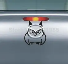 Adhesive Owl Mazda Car Sticker Waterproof Reflective Decal vinyl custom made home DIY car decoration fashion Free Shipping
