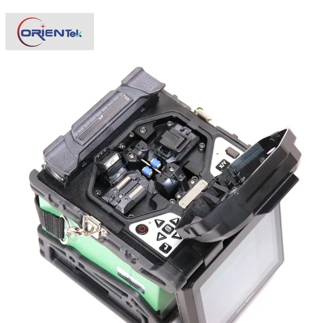 

Orientek T37 Fusion Splicer FTTH Fusion Equipment maquina de fusao 9s Splicing