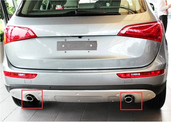 

tail end pipe exhaust muffler tip For Audi Q5 2008 2009 2010 2011 2012