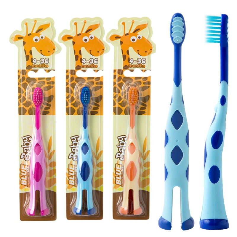 1 Piece Children Cartoon Little Deer Super Soft Toothbrushes Animal