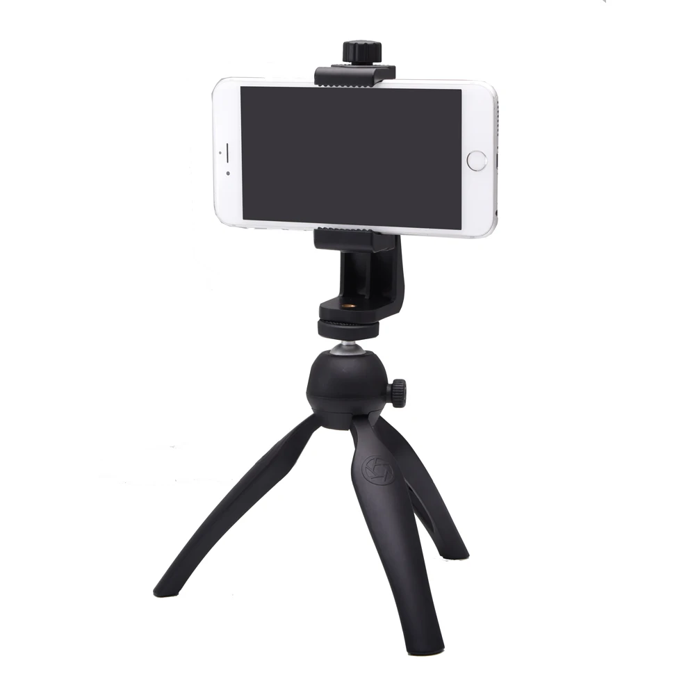 

SETTO Tripod Mount/Cell Phone Clipper Vertical Bracket Smartphone Clip Holder 360 Adapter for iPhone Samsung Mobile Cell Phone