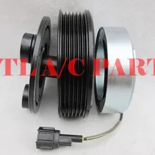 12 В 6pk 114/110 мм авто Кондиционер ac a/c магнитная муфта компрессора в сборе для NISSAN Micra/Cube/Note/Tiida