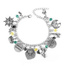 Dongsheng оптом Вдохновленный Браслет хакуна матата лев Король браслет круг жизни браслет с фигуркой животного браслет для женщин мужчин-25