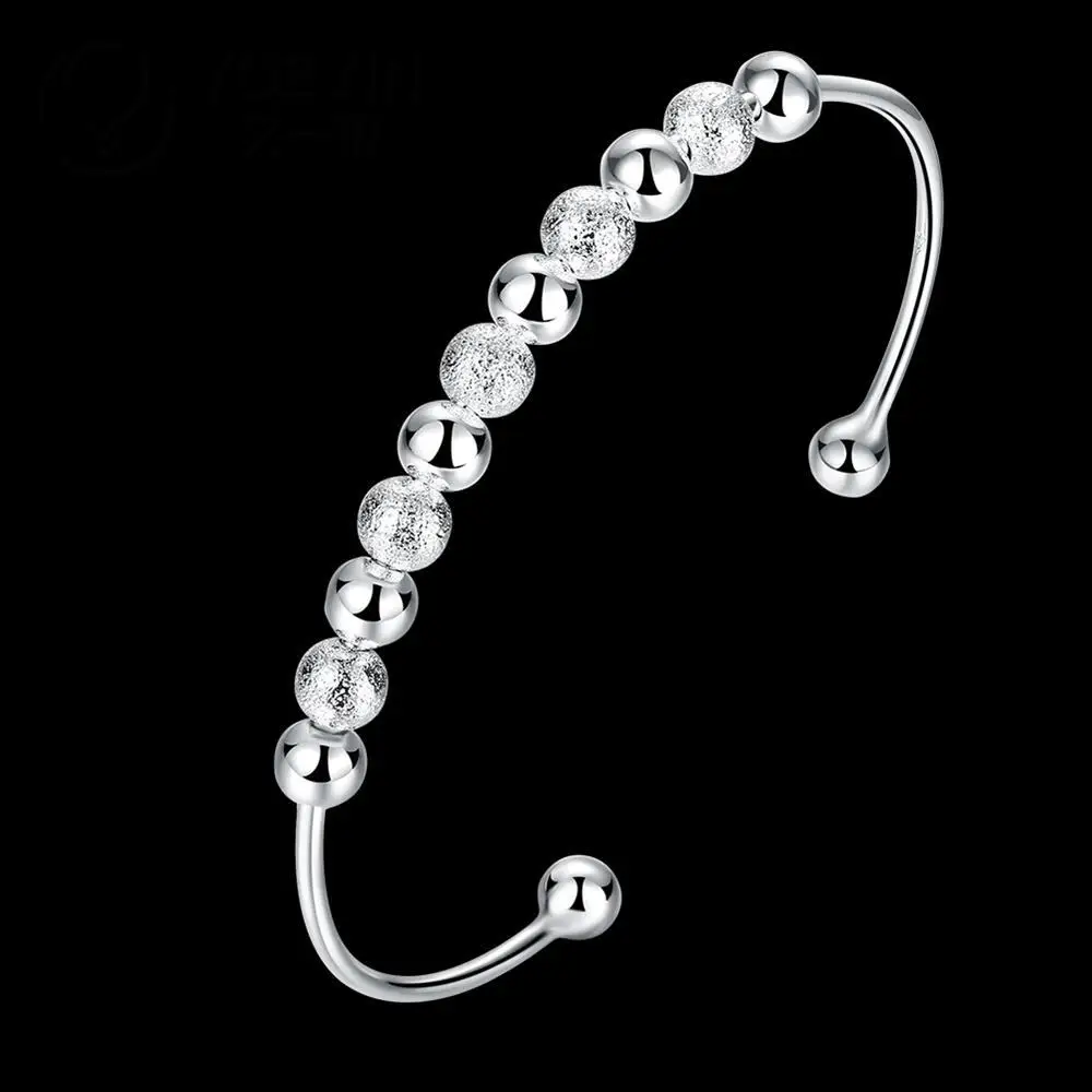 B001 Wholesale High Quality Nickle Free Antiallergic New Fashion Jewelry White Hot Style Bracelet 2