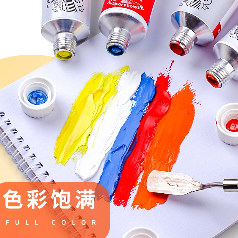 Billig Öl Malerei Farbe Pigment Ölfarben kunst liefert für künstler Malerei material werkzeuge leinwand 170 ml rohr 12 farben