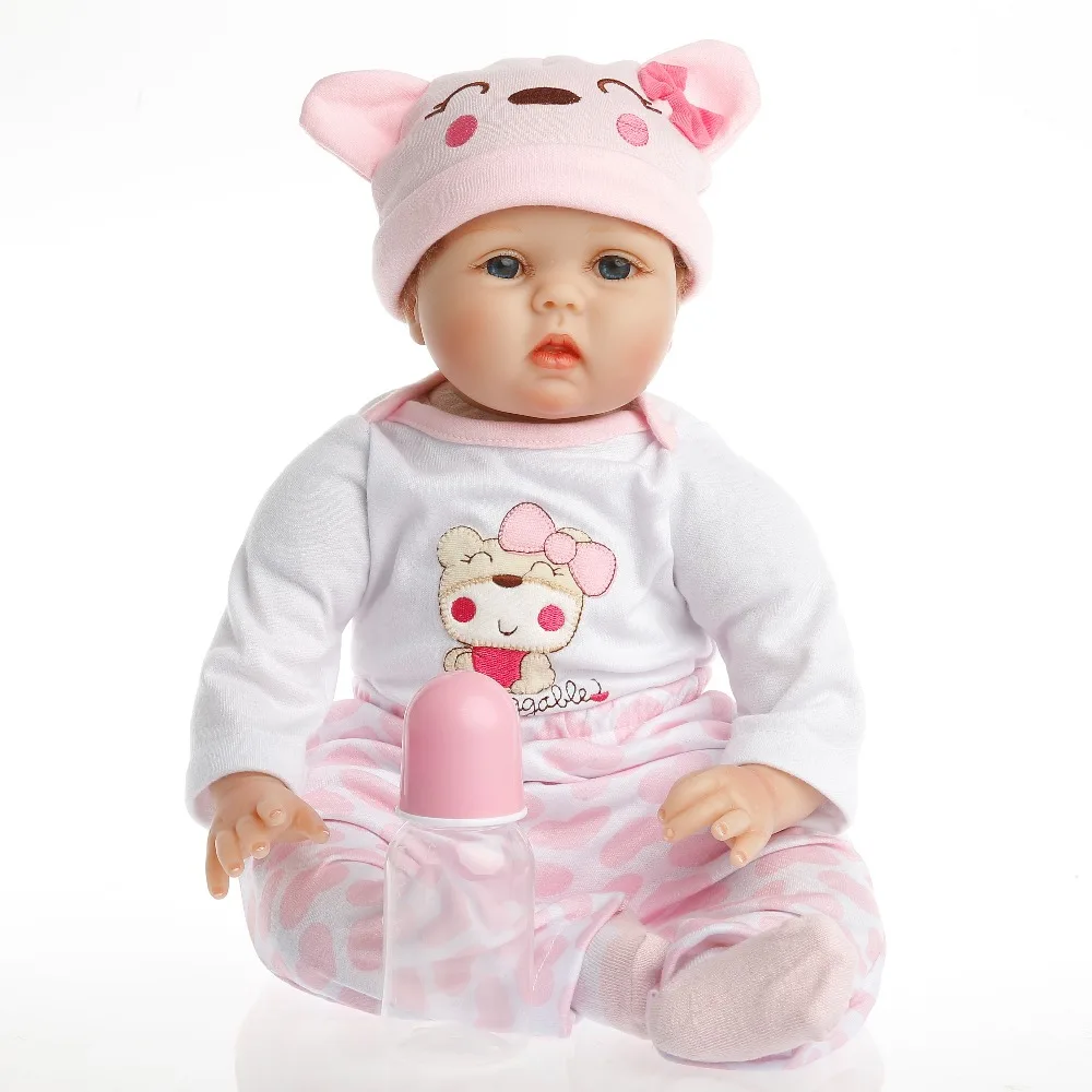 SanyDoll Горячая новинка силиконовая кукла для новорожденных детские игрушки