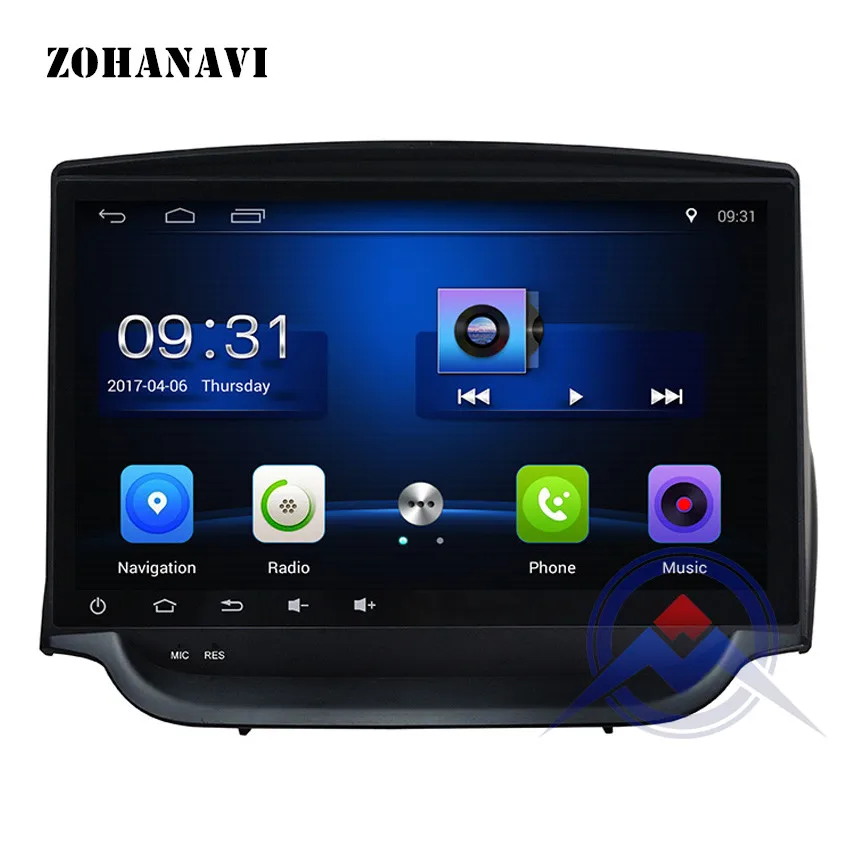 ZOHANAVI 9 дюймов Авторадио автомобильный dvd-плеер на основе Android для Ford ECOSPORT 2013 Мультимедиа Радио Стерео gps магнитофон