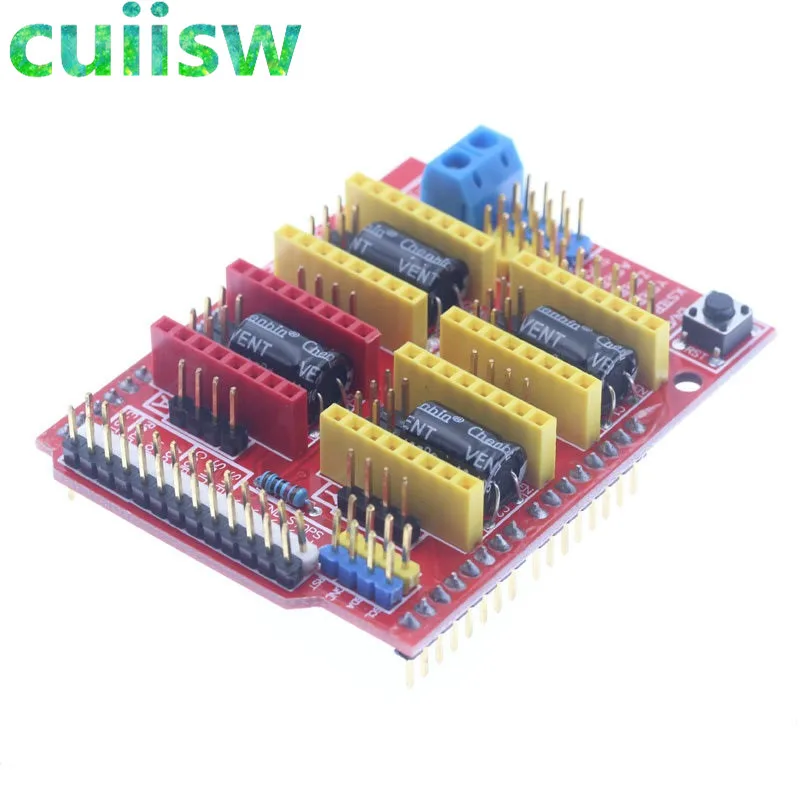 Щит с ЧПУ v3 гравировальный станок/A4988 драйвер Плата расширения для Arduino