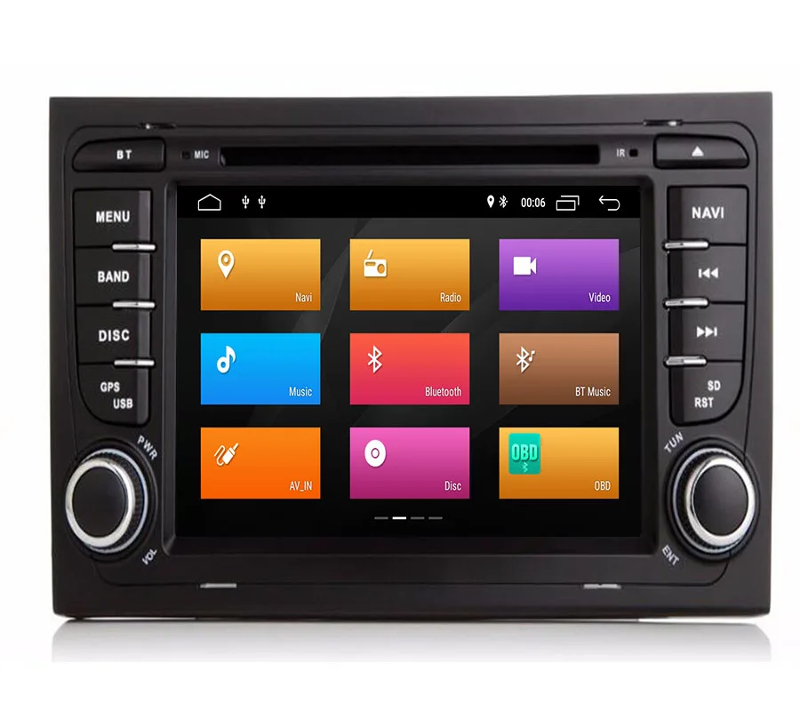 

IPS DSP 2 din 4G Android 9.1 Car multimedia DVD player GPS autoradio For Audi A4 S4 RS4 8E 8F B9 B7 B6 car radio audio obd2