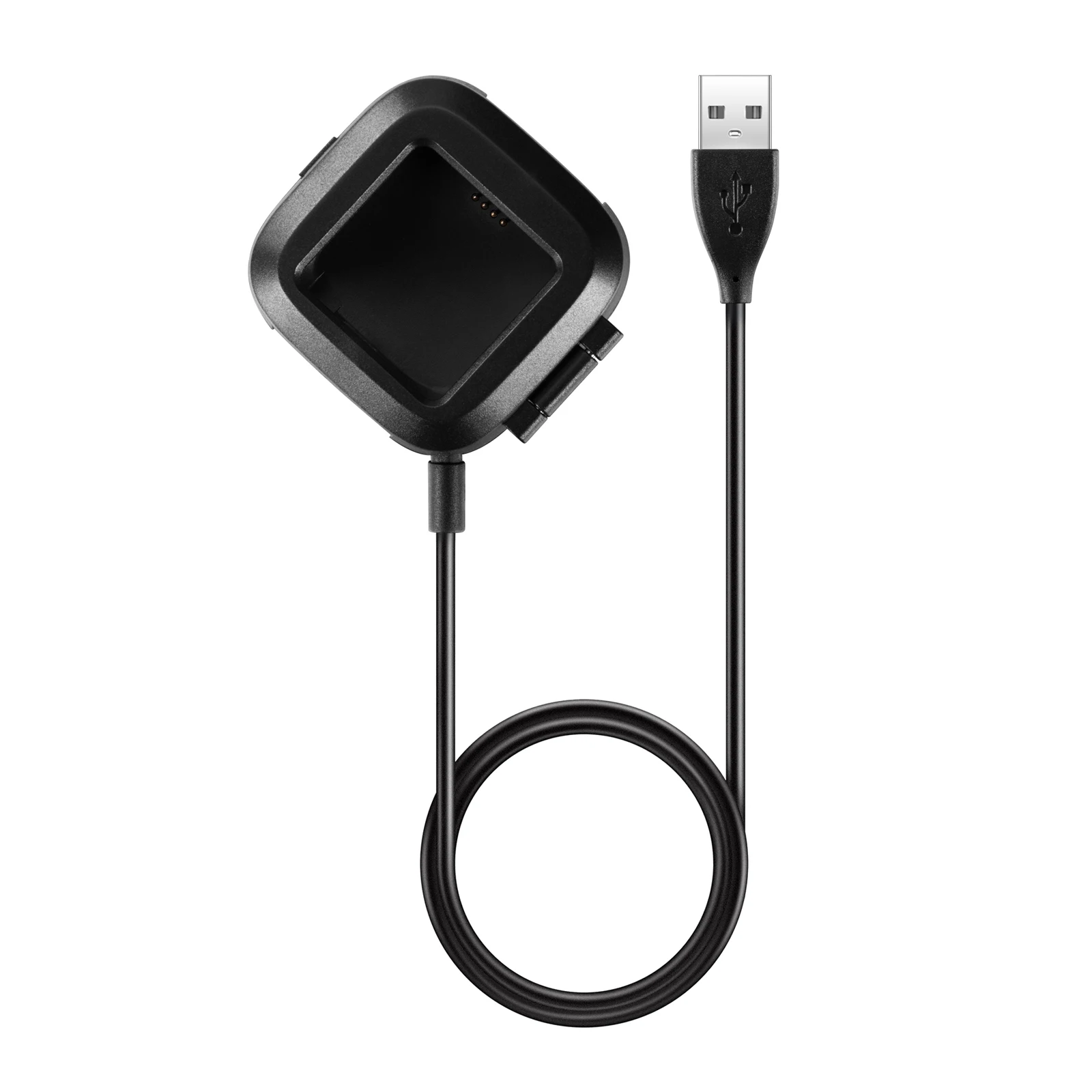Зарядное устройство для смарт часов сменный USB кабель Fitbit Versa Lite/ зарядный