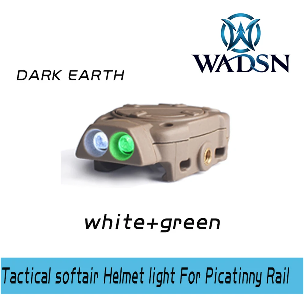 Ferroviário com Interruptor Luz para Picatinny Wadsn Princeton Capacete Tático Remoto Lâmpada Cauda Branco Vermelho ir Softair Arma Luz Wne05016 13 Luzes de armas