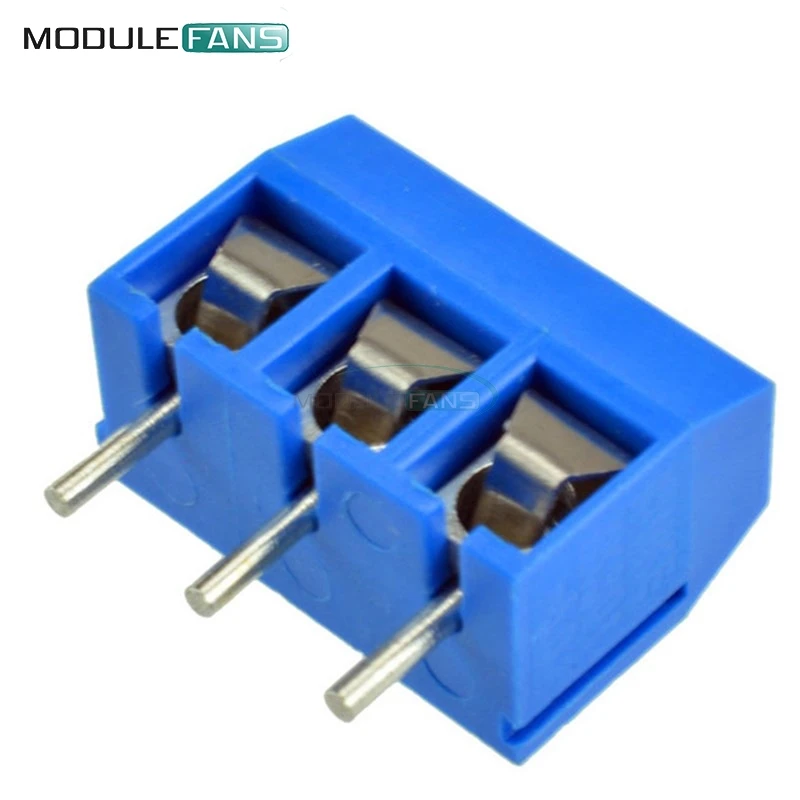 

10PCS KF301-3P 5.08mm 3 Pin Connect Terminal Screw Terminal Connector