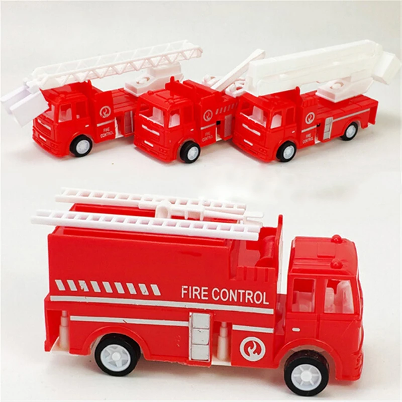 

1PC CarFire Fighting Truck Diecast Sprinkler Fire Engines Toys For Children Fire Engine Truck Diecast Model Rotatable Fire Truck