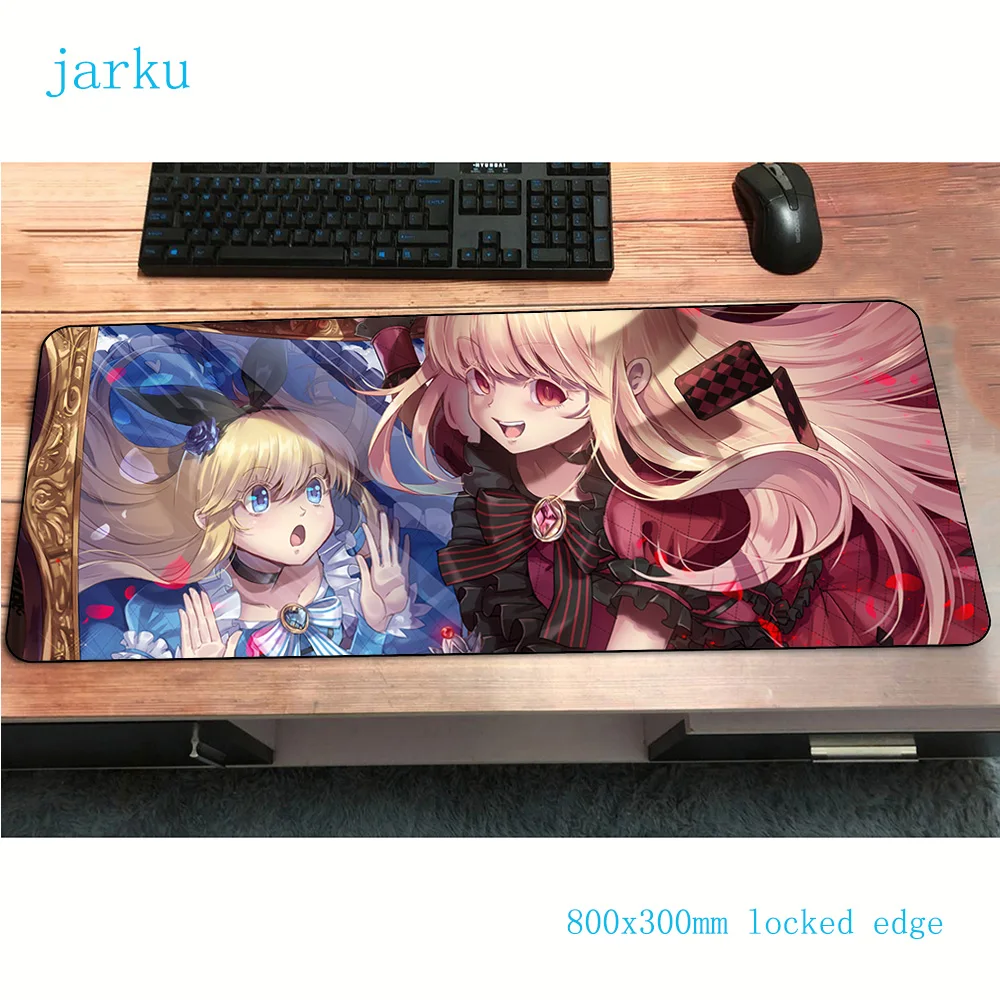 Игровой коврик для мыши Алиса в стране чудес 800x300x3 мм|Коврики мышей| |