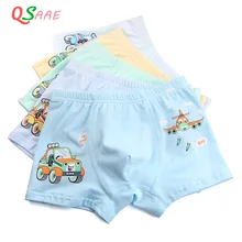 10 шт./партия, детское нижнее белье для мальчиков шорты с рисунком для малышей, трусики детские трусы-боксеры, нижнее белье для мальчиков, штаны для От 2 до 10 лет