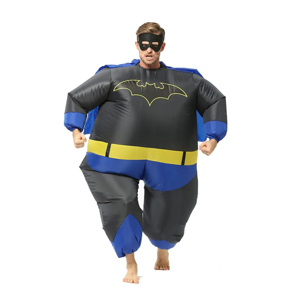 Adult Inflatable Batman Costume Halloween Costumes for Men DC Comics Superhero Cosplay Costume Part