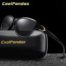 Роскошный фирменный дизайн, кошачий глаз, солнцезащитные очки для женщин, поляризационные, для девушек, элегантные, солнцезащитные очки для женщин, для вождения, Oculos lentes de sol mujer