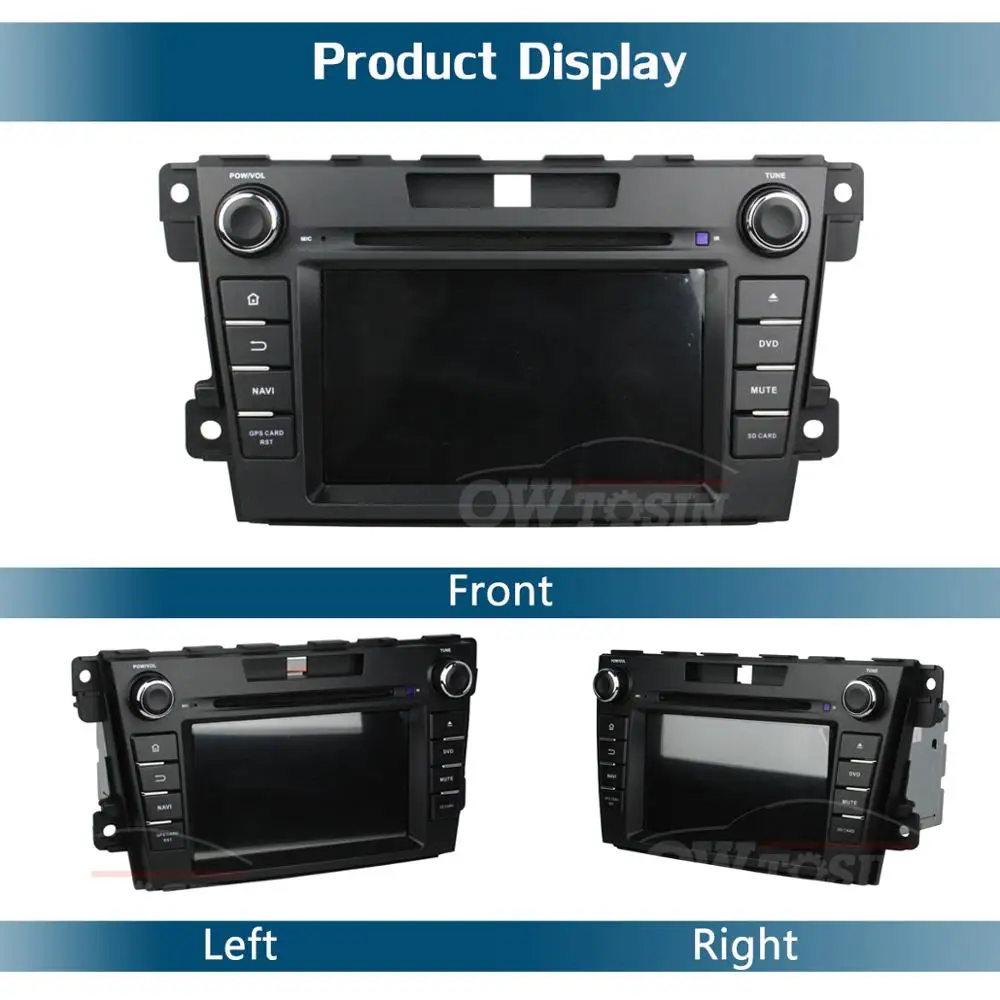 Автомагнитола с восьмиядерным процессором 7 &quotIPS 4 Гб ОЗУ + 64 ПЗУ Android 9 0 DVD радио GPS