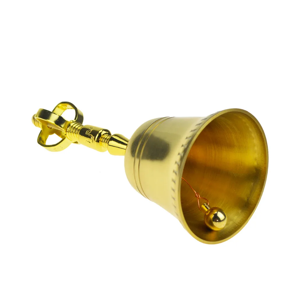 Металлический Тибетский колокольчик M5002 по фэн шуй Золотой Семь|tibetan gong|tibetan buddhist