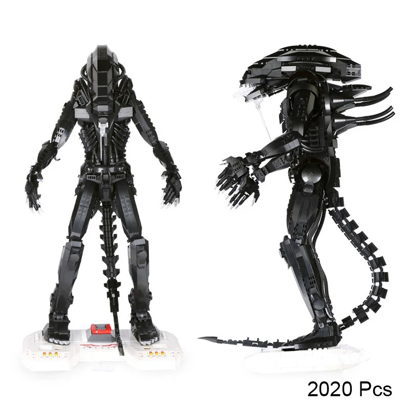 

Finger Rock Creative Movie Series The New Alien Robot Set Educational LegoINGly Building Blocks Bricks Toys Gifts For Boy